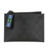 Gucci GG Supreme Small Zip Around Wallet, &pound;210, Accessories, Black, Canvas, Front view